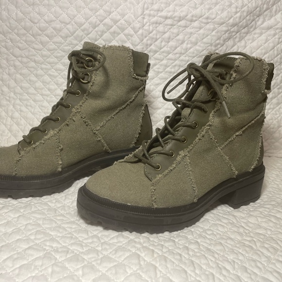 Olive Green Rocket Dog Women's boots - Picture 4 of 6